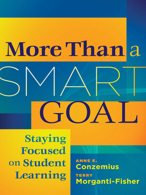 cover image of More Than a SMART Goal